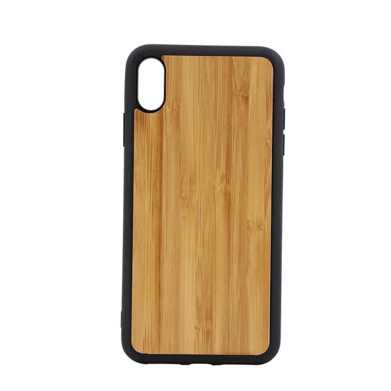 Sublimation TPU Phone Case with Bamboo for iPhone XS Max