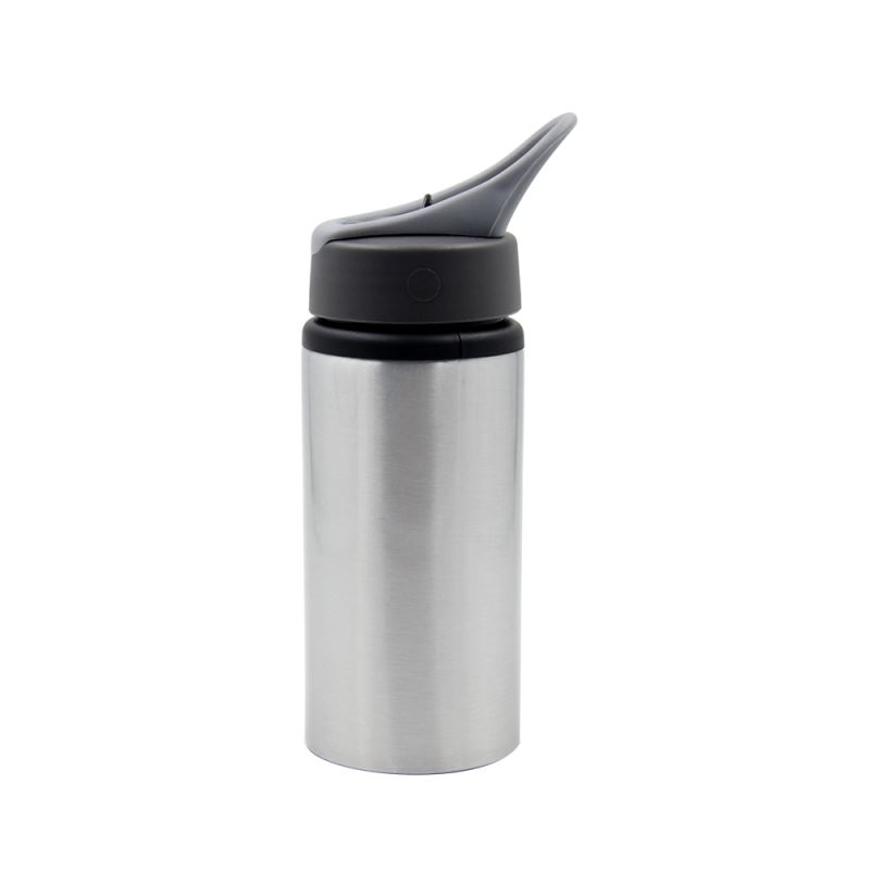 500ML Portable Aluminium Bottle - Silver