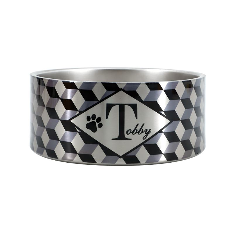Sublimation Stainless Steel PET Bowl(8 x 8 x 3.5 inches）