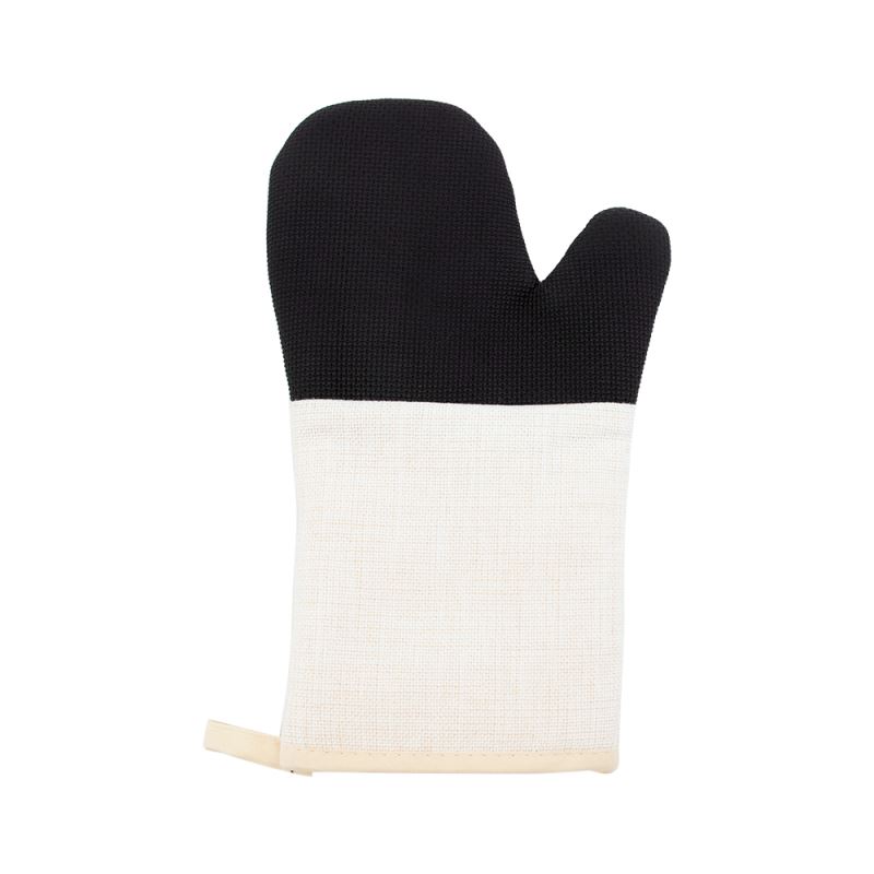 Sublimation Linen Oven Mitt with Rubber Patch