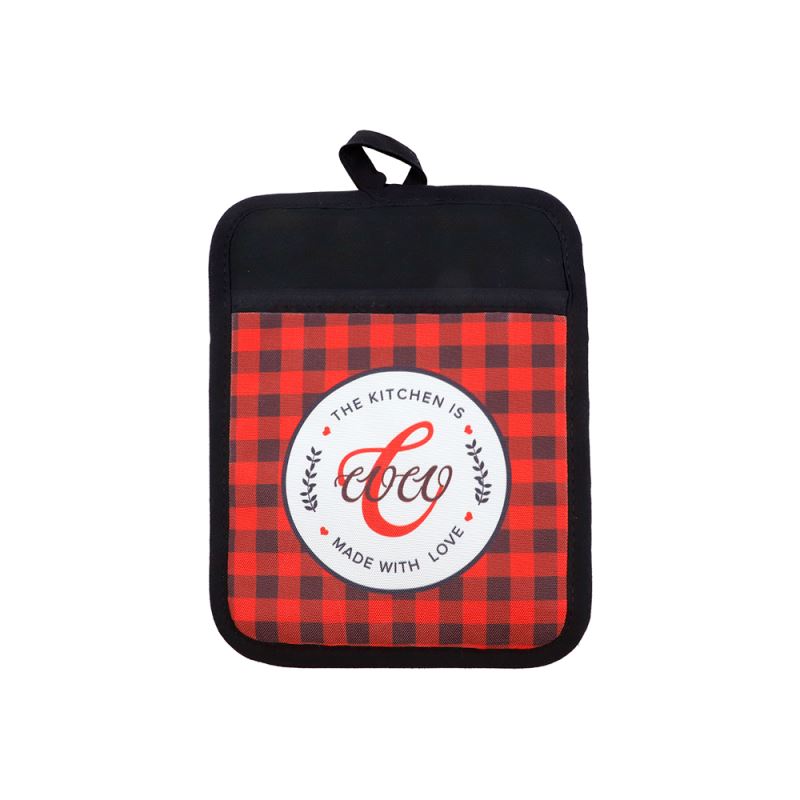 Sublimation Canvas Pot Holder with Rubber Back