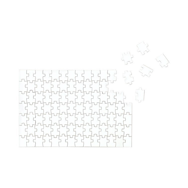 Sublimation A4 Size Jigsaw 7"*9"-108pcs/8"*10"-98pcs