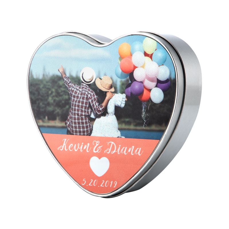 Sublimation Metal Tin-Heart