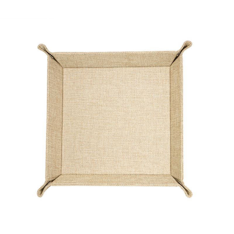 Sublimatable Burlap Snap Up Tray