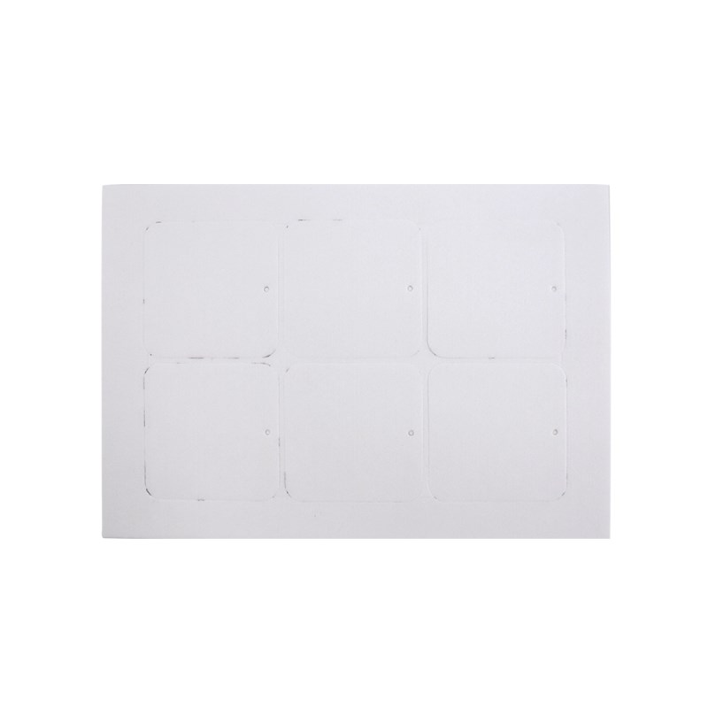 Sublimation Felt Air Freshener Round Shape