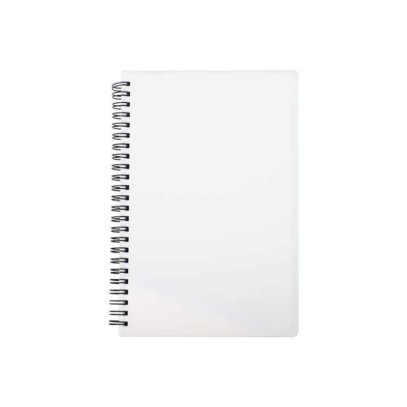 Plastic Cover Notebook A5-Glossy