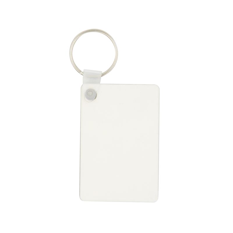 MDF Key Chain-Double side printable - Rectangle/Heart/Round/T-Shirt/Square
