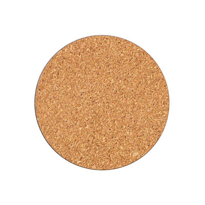 MDF Coaster With Cork-Round