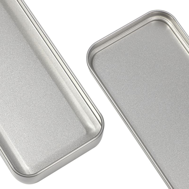 Metal Stationary Tin-Silver