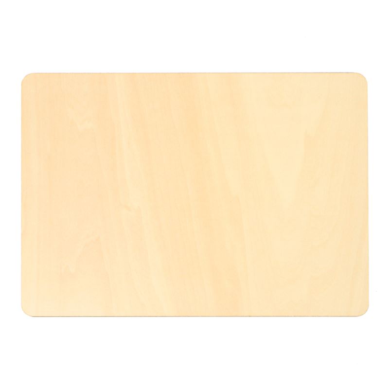 Natural Wood Placemat-Single Side Printable