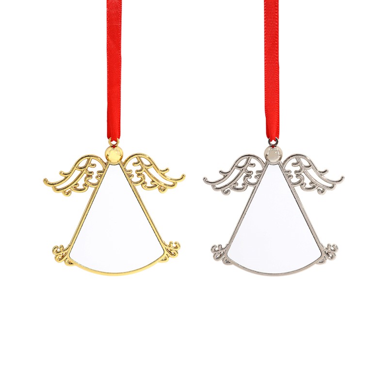 Angel Shape Metal Ornaments