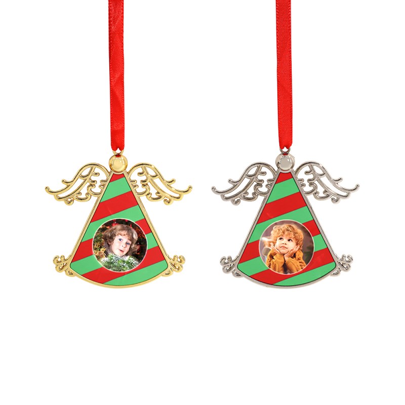 Angel Shape Metal Ornaments