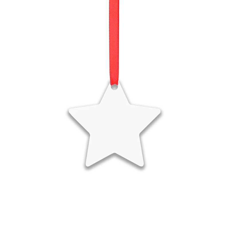 Double-side Printable Aluminum Ornaments-Star Shape-3