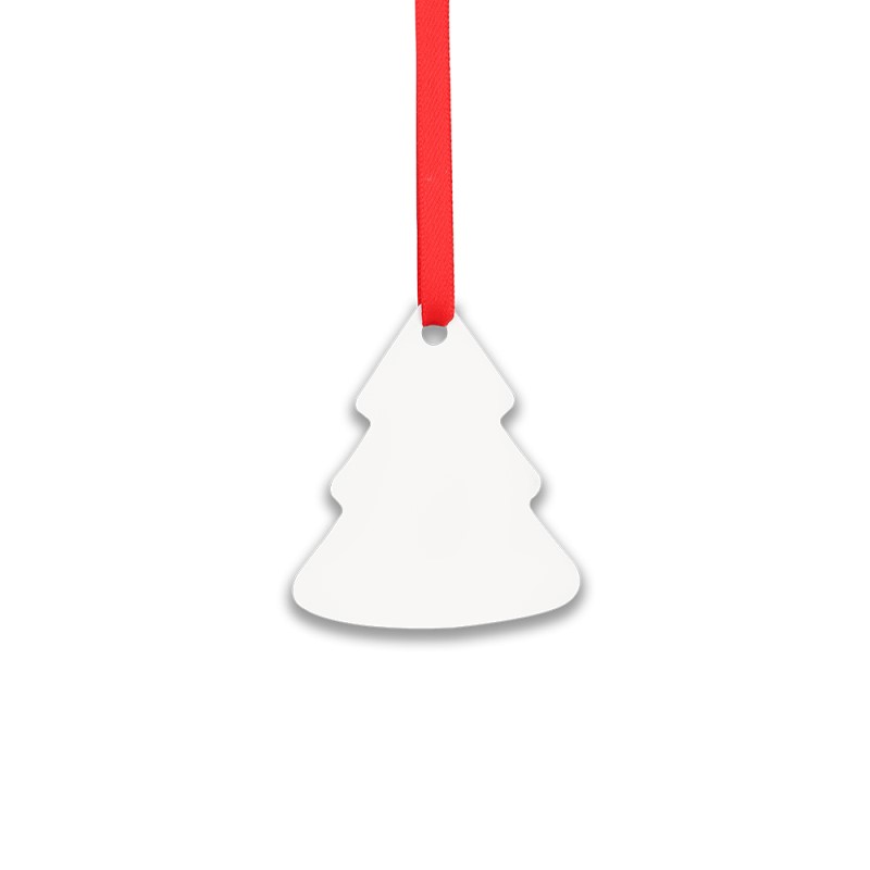 Double-side Printable Aluminum Ornaments-Xmas Tree Shape-3