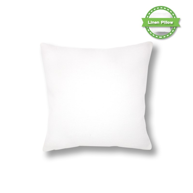 Linen Pillow Case - Pure white