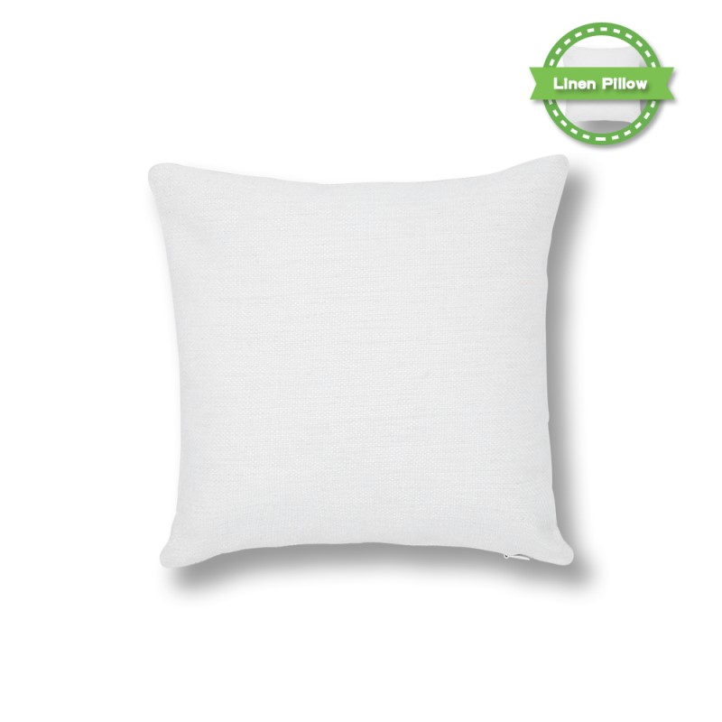 Sublimation Soften Linen Pillow Case -White -40*40CM