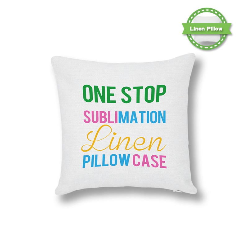 Sublimation Soften Linen Pillow Case