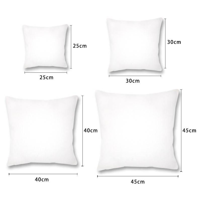 Sublimation Linen Pillow Case -Pure white