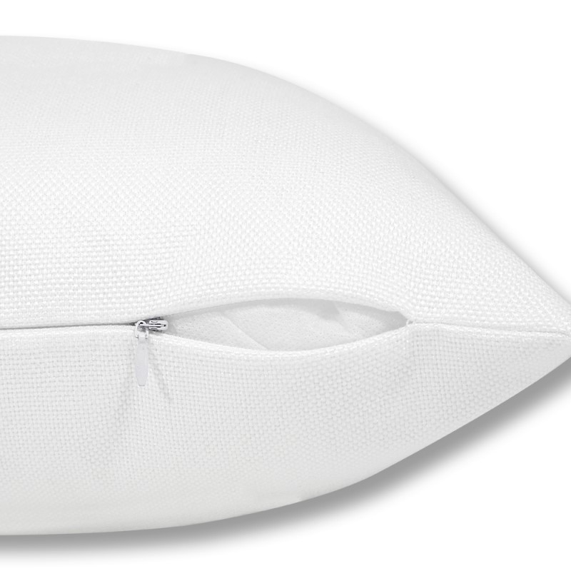 Sublimation Linen Pillow Case -Pure white