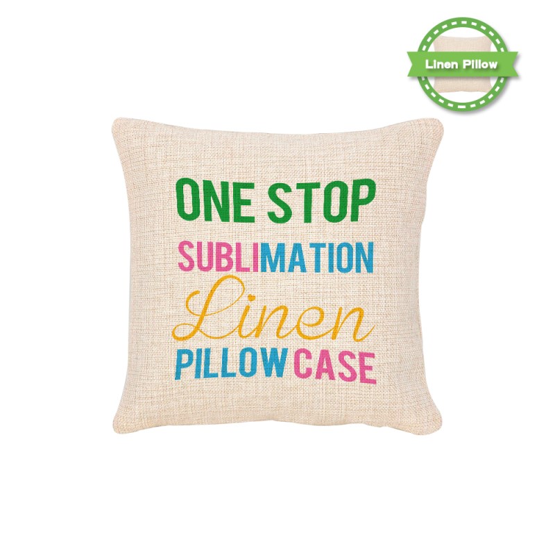 Sublimation Linen Pillow Case