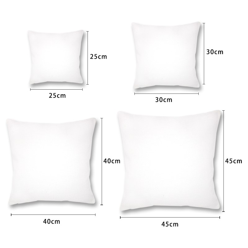 Sublimation Linen Pillowcase Pure White 18"*18"