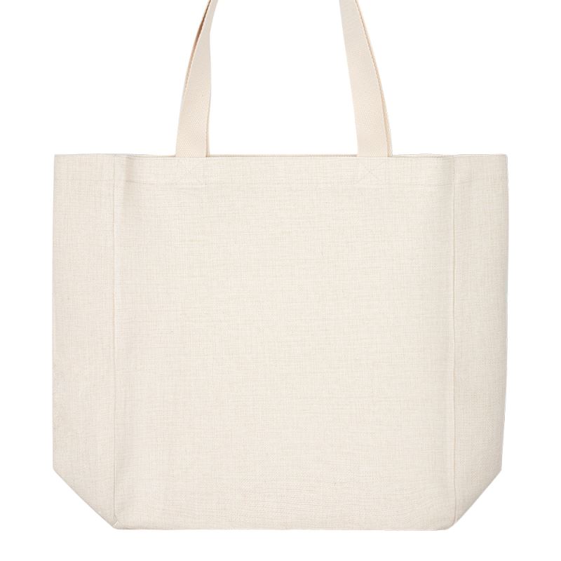 Sublimation Shopping Bags Linen Tote Bags for Sublimation Printing