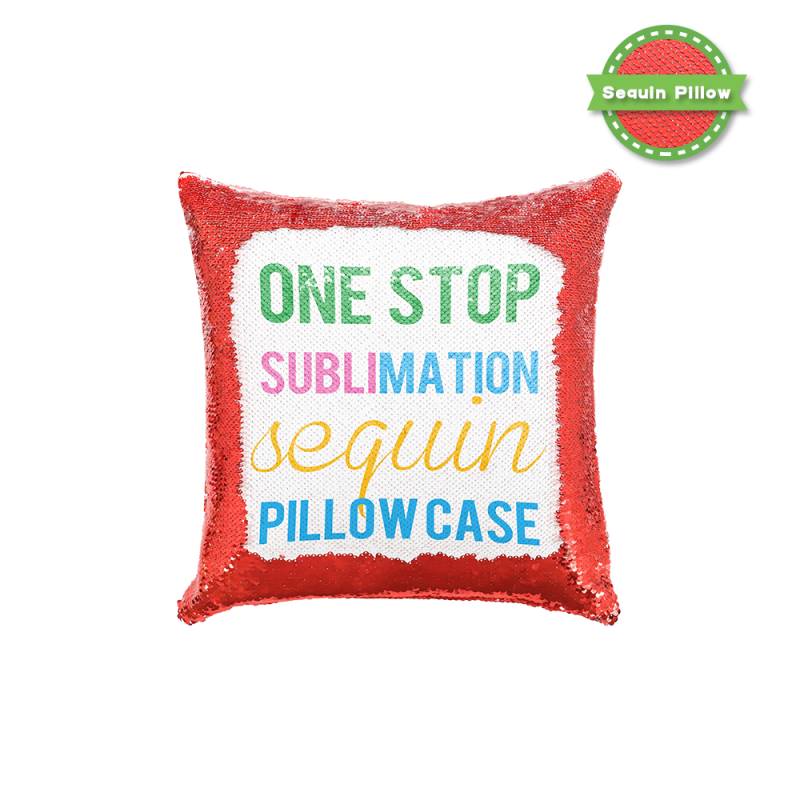 sublimation sequin pillows