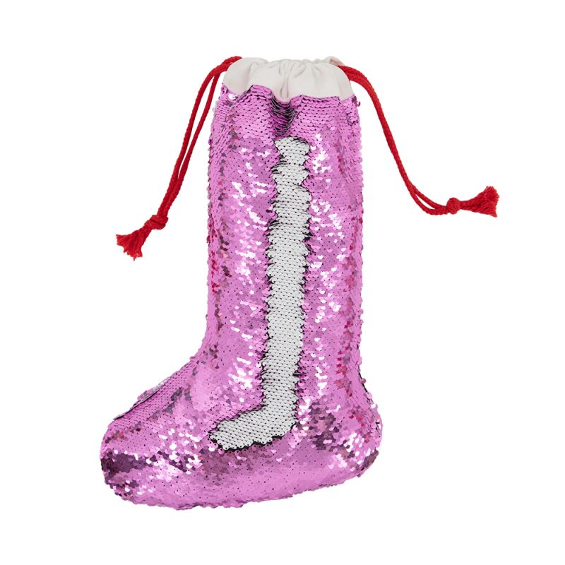 Sequin Christmas Stocking-40*26cm