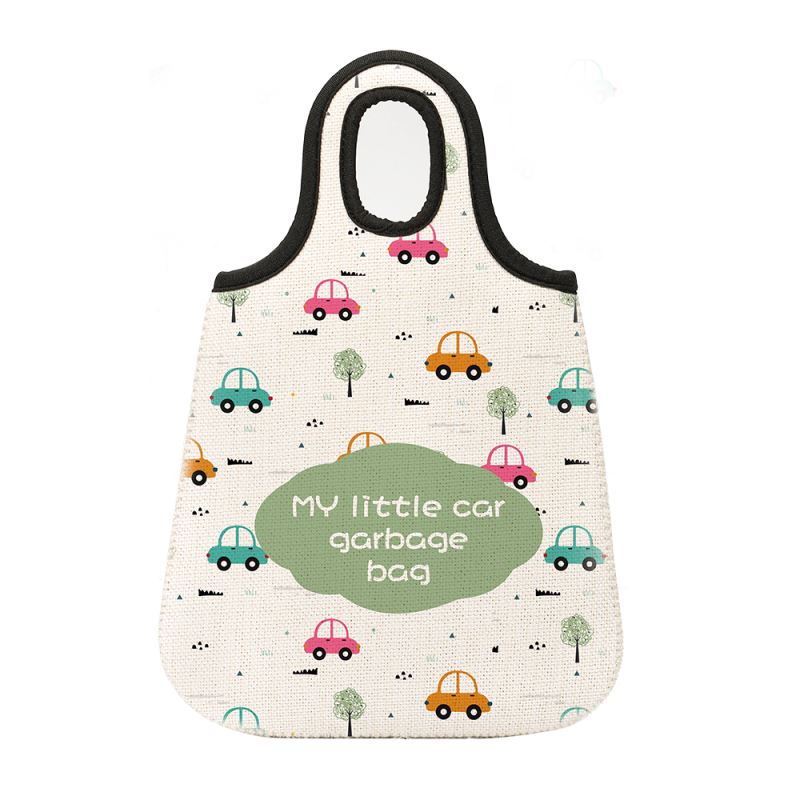 Sublimation Linen Car Trash Bag