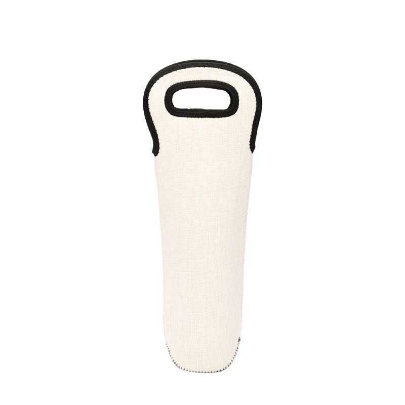 Sublimation Linen Wine Tote-Single