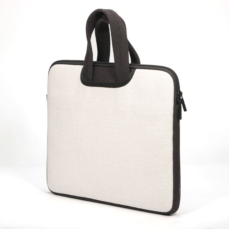 Linen Laptop Case with Handle 14"