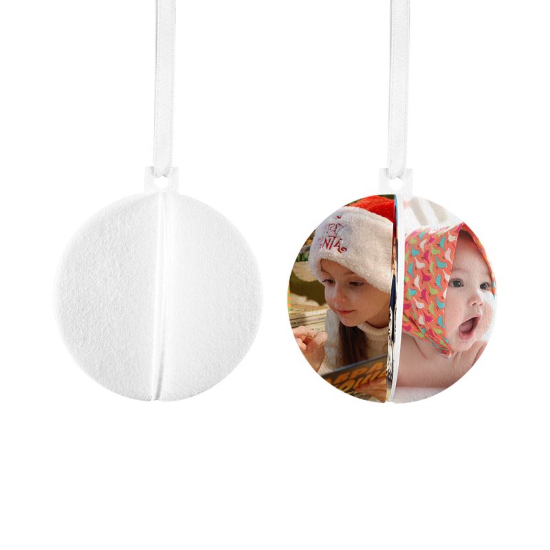 Sublimation Blank Felt Air Freshener Ball Shape