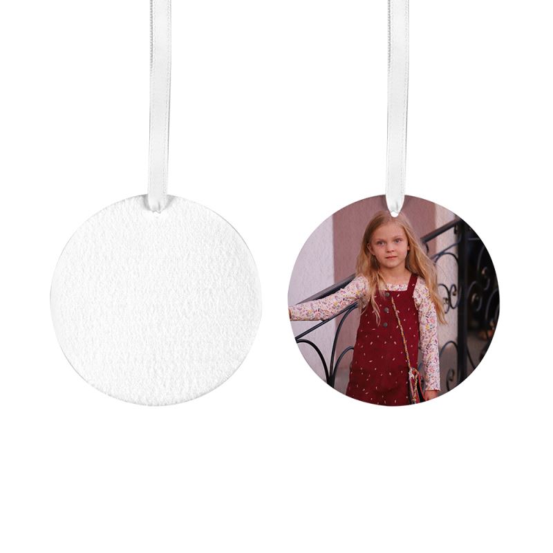 Sublimation Blank Felt Air Freshener Round Shape