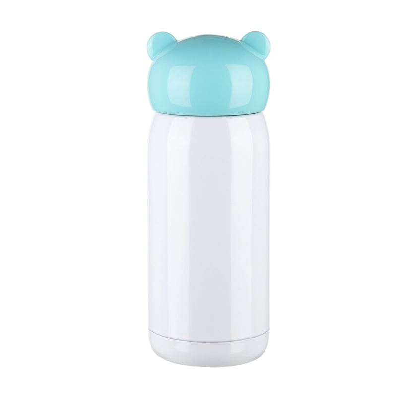 300ml Stainless Bottle Bear shape - Blue