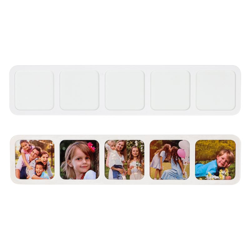 Plastic Photo block -34.5*7.5*2.5cm