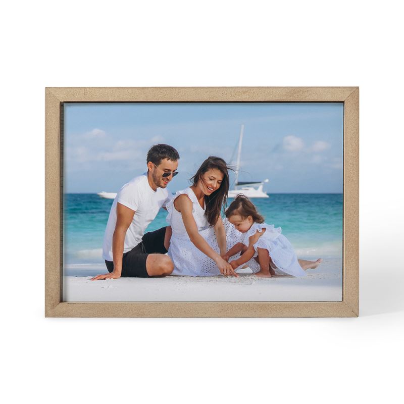 Photo block frame - 19.5x14.5x4 cm