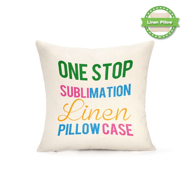 Sublimation Linen Pillow Case