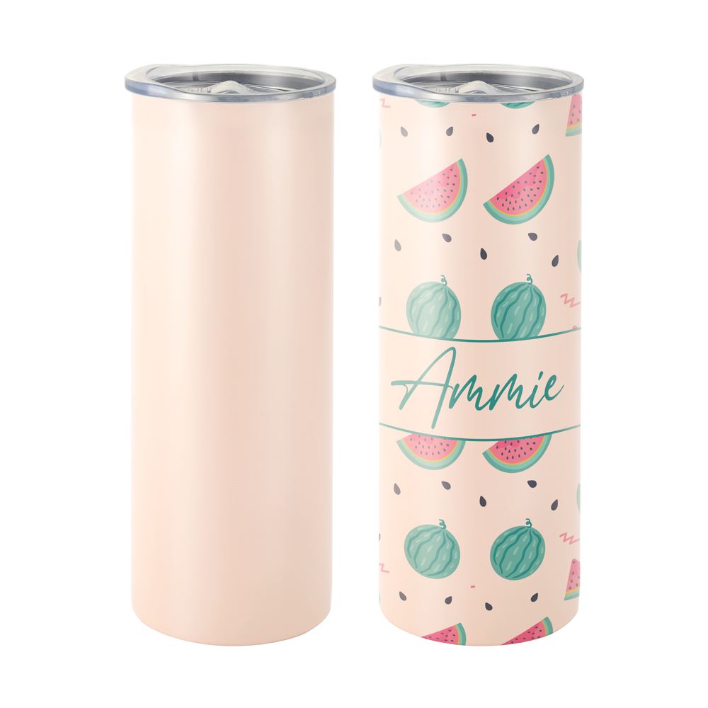 Sublimation 20OZ skinny tumbler - Pink