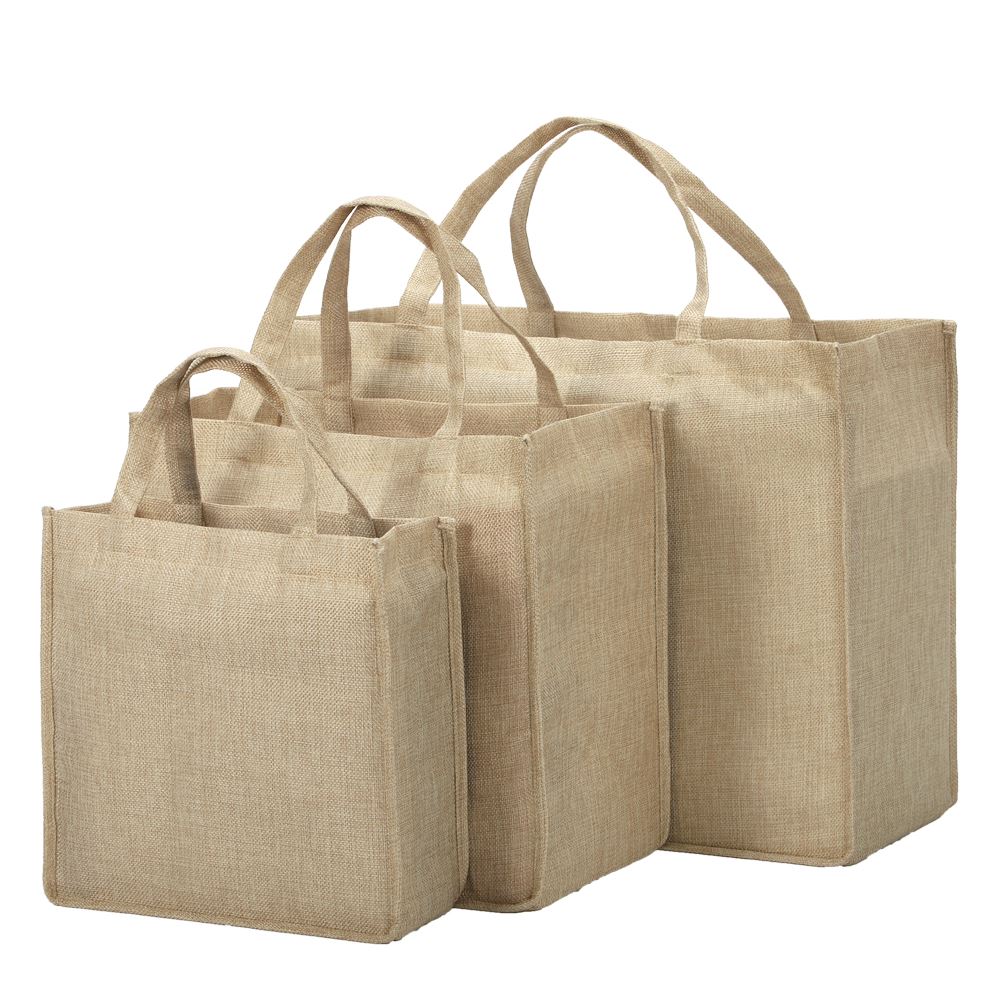 Burlap Tote Bag