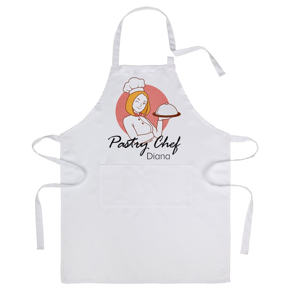 Economical Apron - White