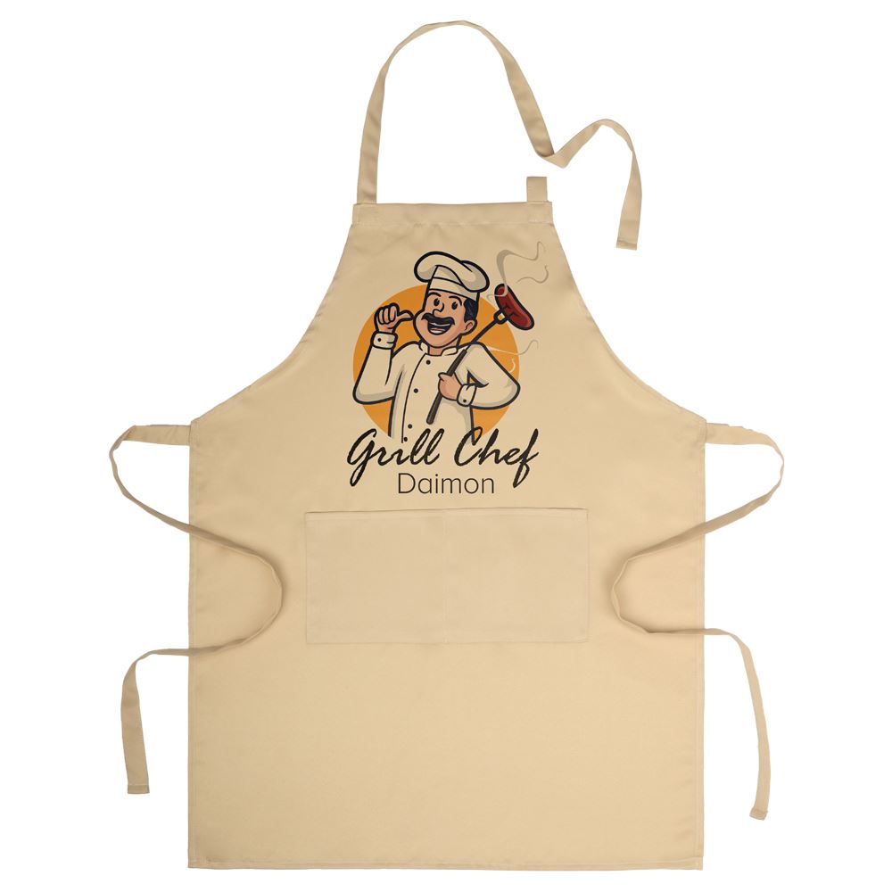 Economical apron - Khaki