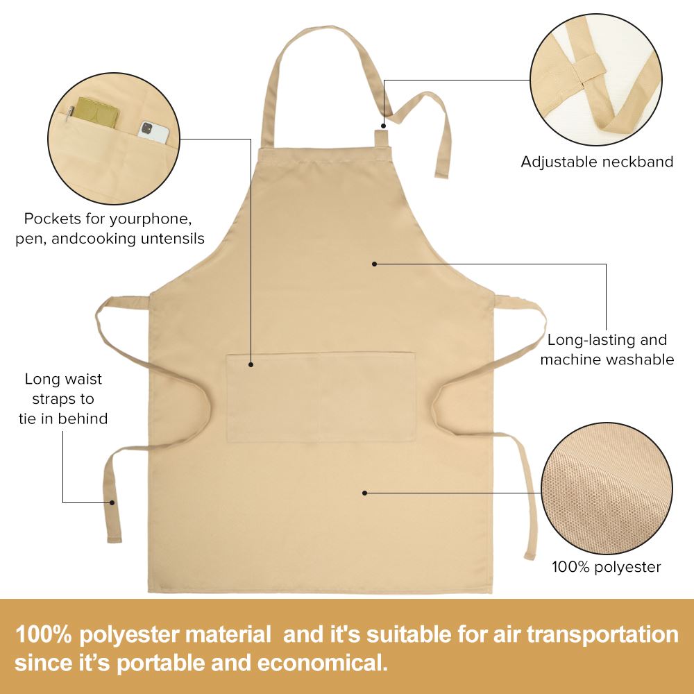 Economical apron - Khaki