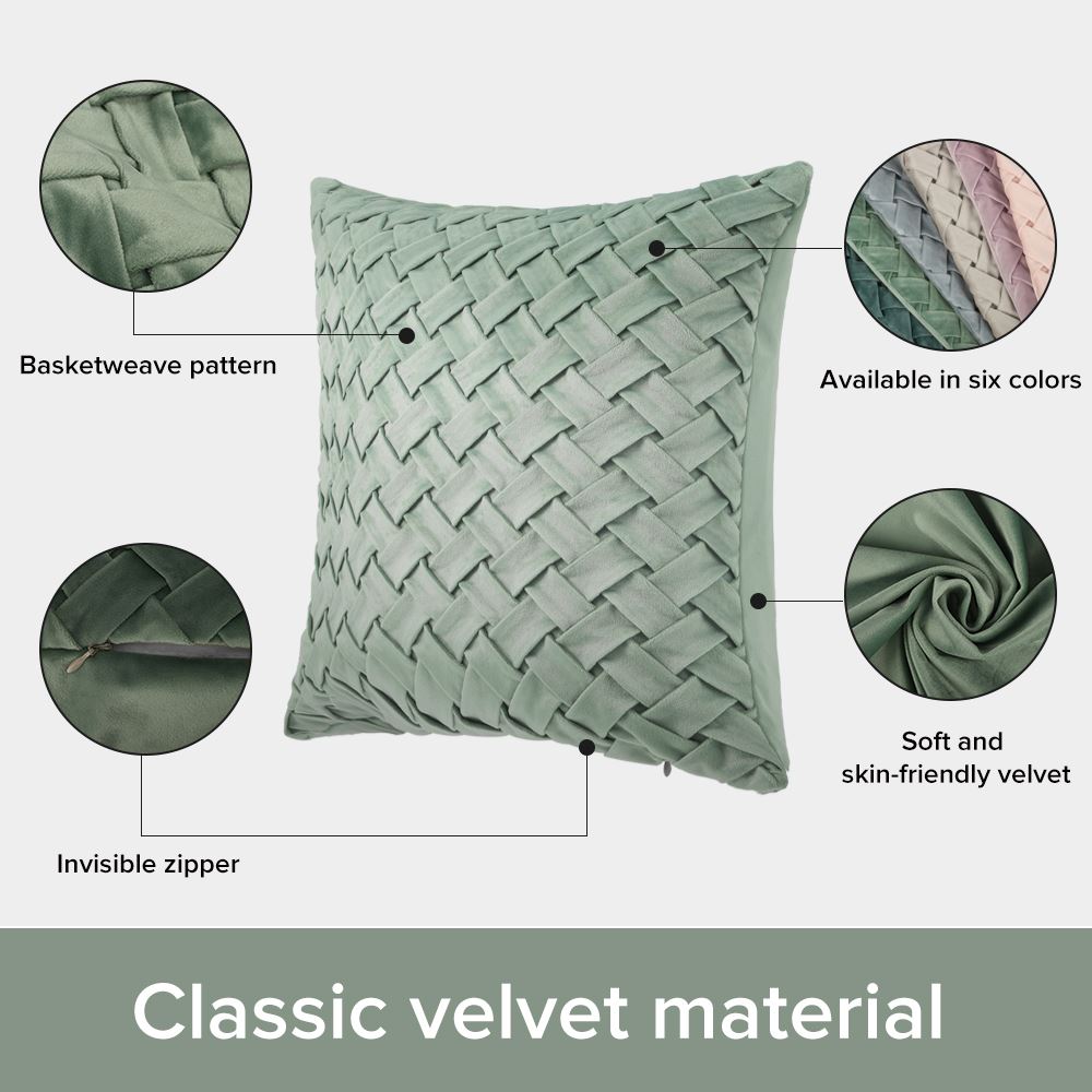 Skin-friendly Sublimation Pillow Case - Equatorial Green