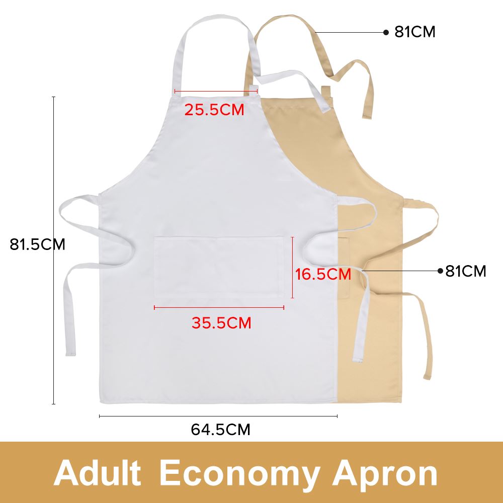 Economical Apron - White