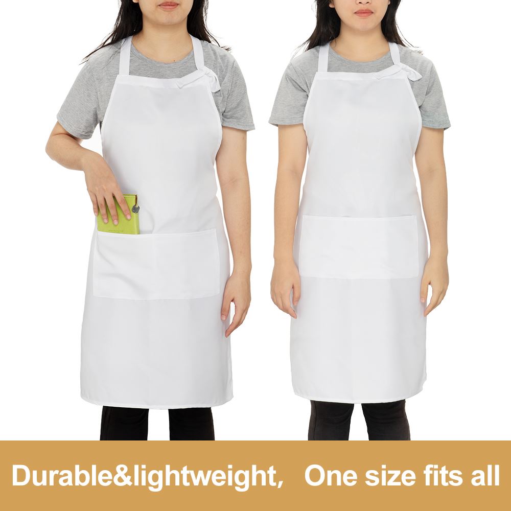 Economical Apron - White