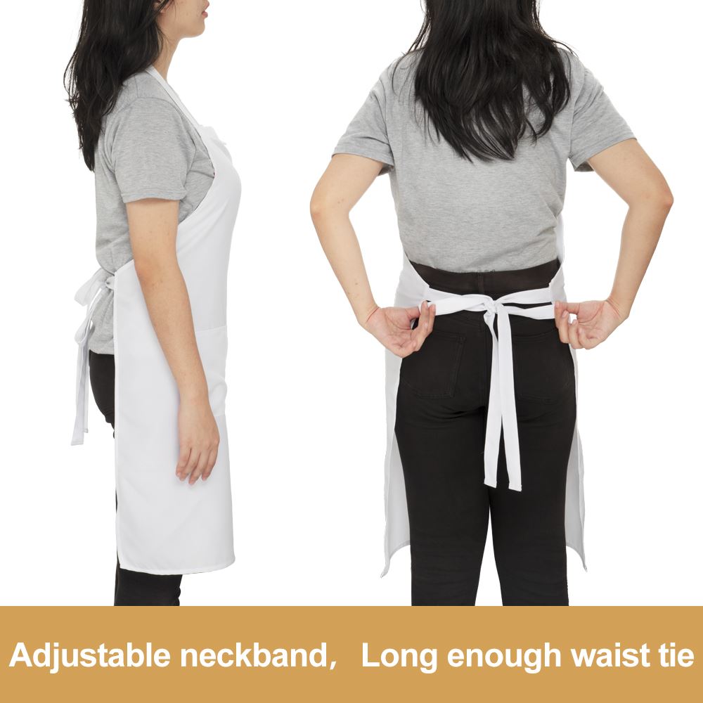 Economical Apron - White