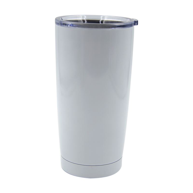 20OZ Vacuum Travel Tumbler - White