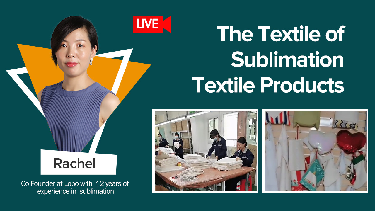 Lopo & Galaxy's Factory Tour of Sublimation Textile Products Live Show