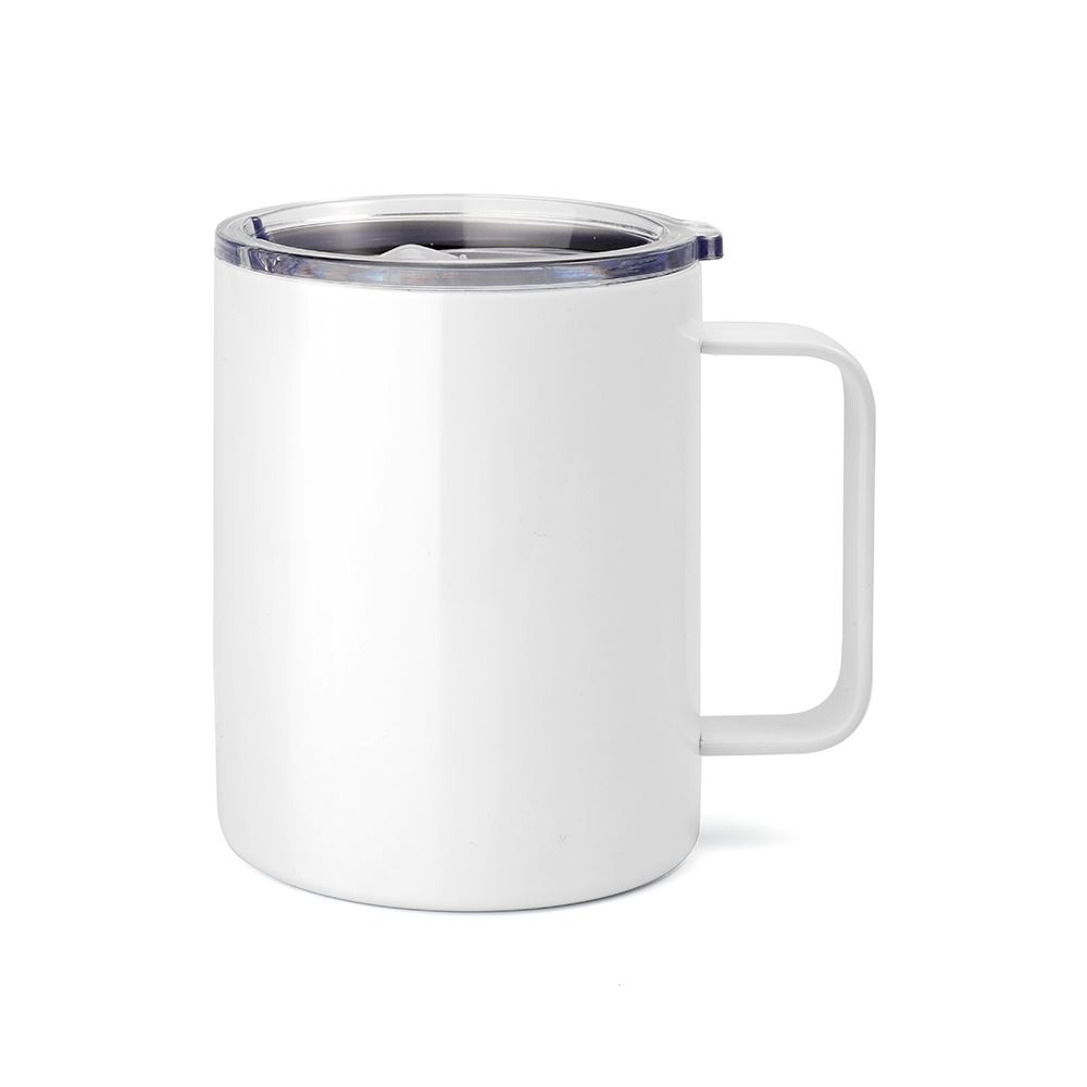 10OZ Stainless Steel Mug - White