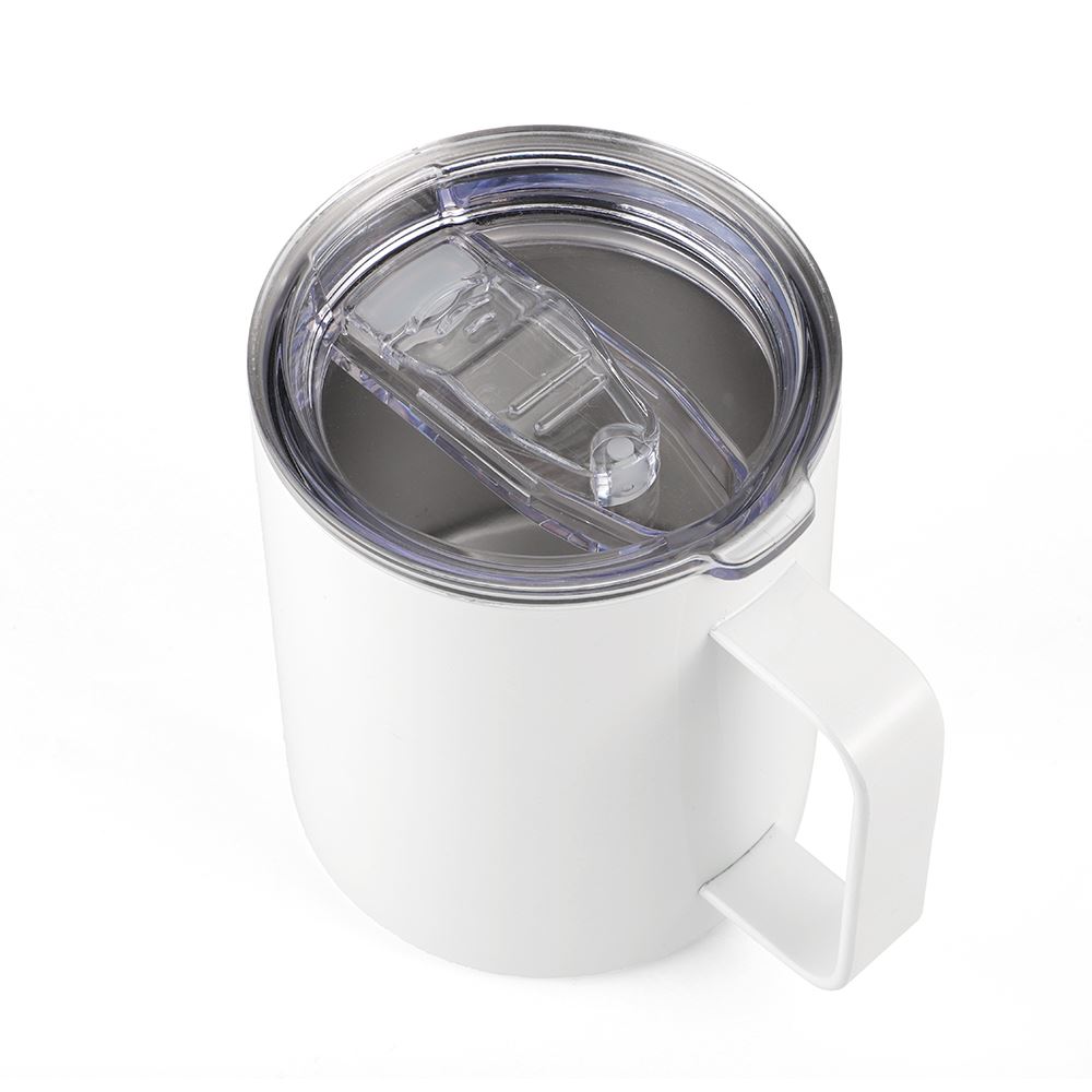 10OZ Stainless Steel Mug - White